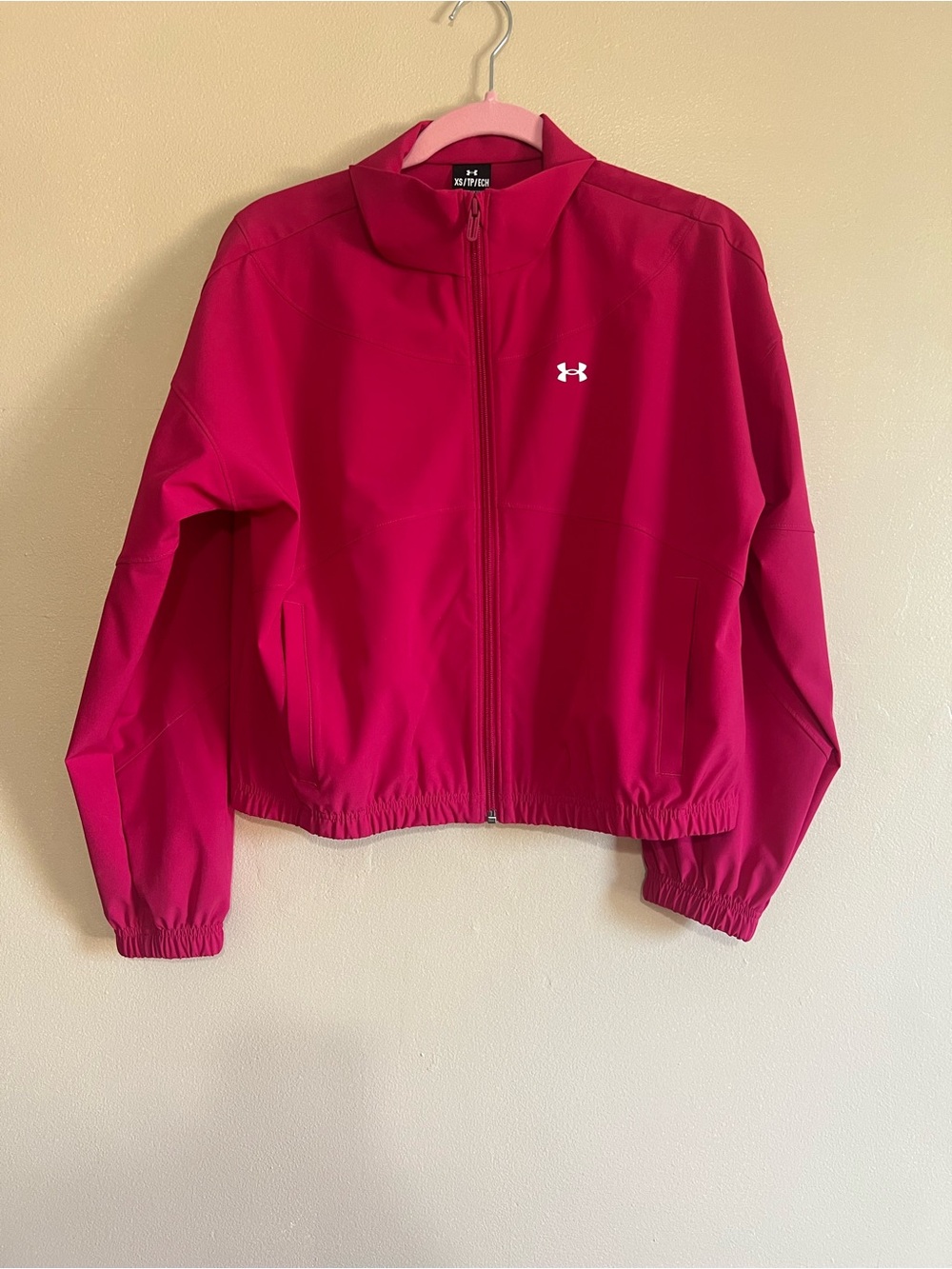 Under Armour Women's Pink Full-Zip Jacket